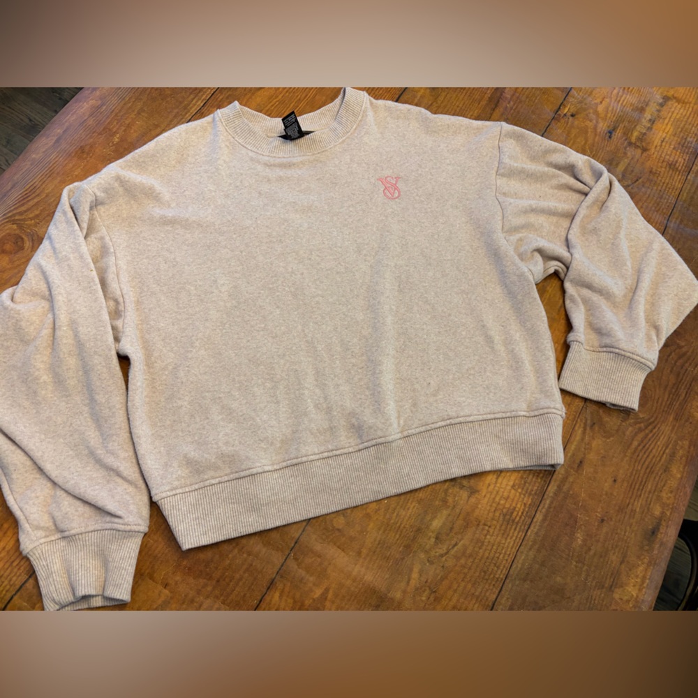 Victoria's‎ Secret Tan Crewneck Sweater